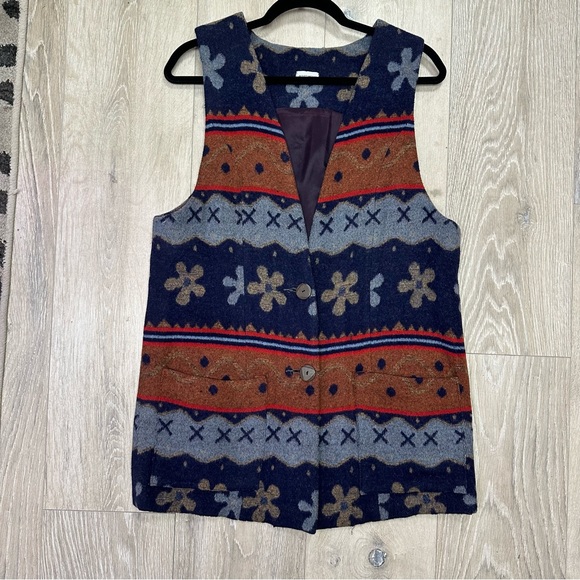 Vintage Jacques-Marquet France wool blend vest - Picture 6 of 8